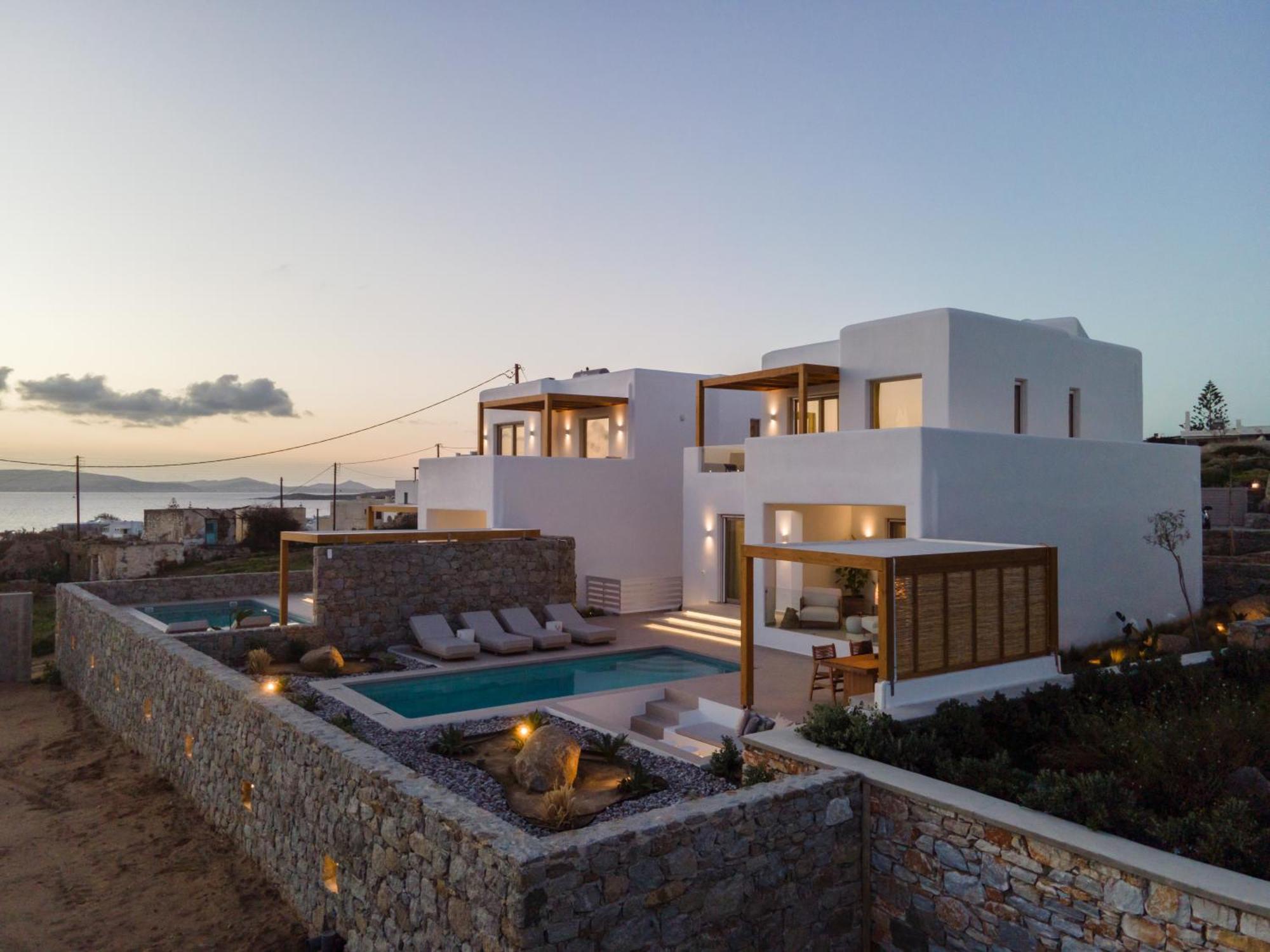 Вілла Fyroi Naxos Agia Anna  Екстер'єр фото