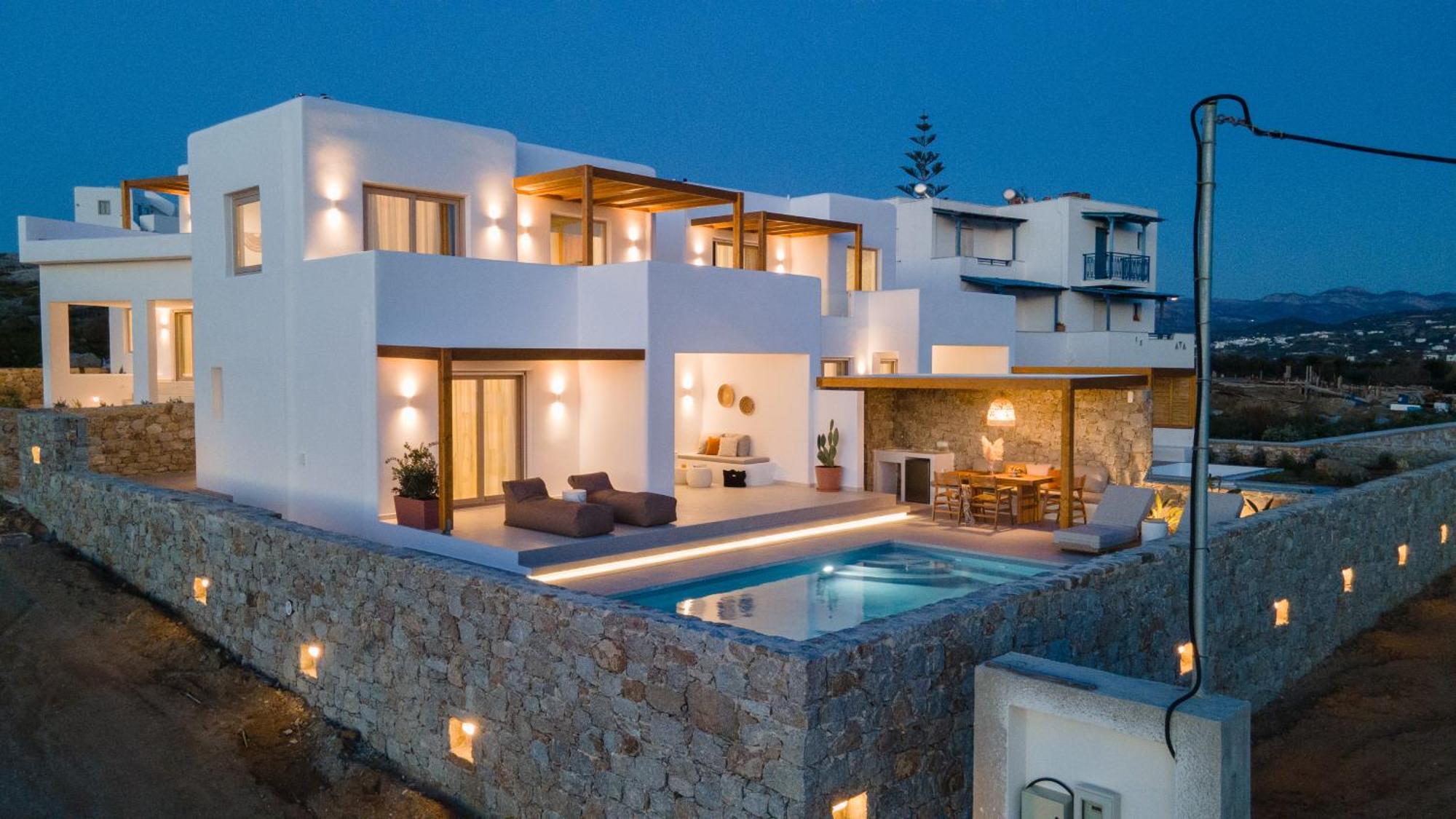 Вілла Fyroi Naxos Agia Anna  Екстер'єр фото