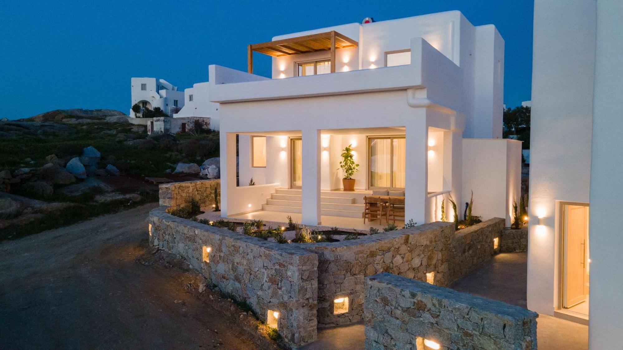 Вілла Fyroi Naxos Agia Anna  Екстер'єр фото